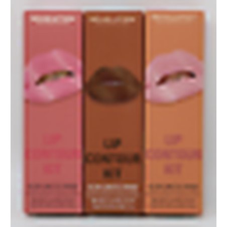 Revolution Ultra Matte Finish Lip Contour Kit with Liquid Lipstick and Lip Liner