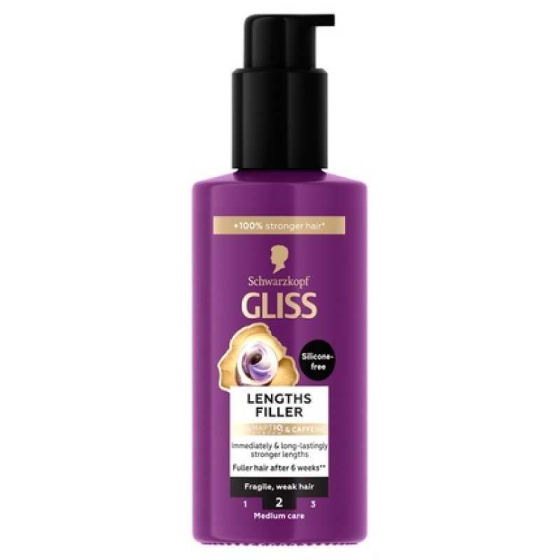 Gliss Full Hair Wonder Lengths Filler Cream For Hair 100ml