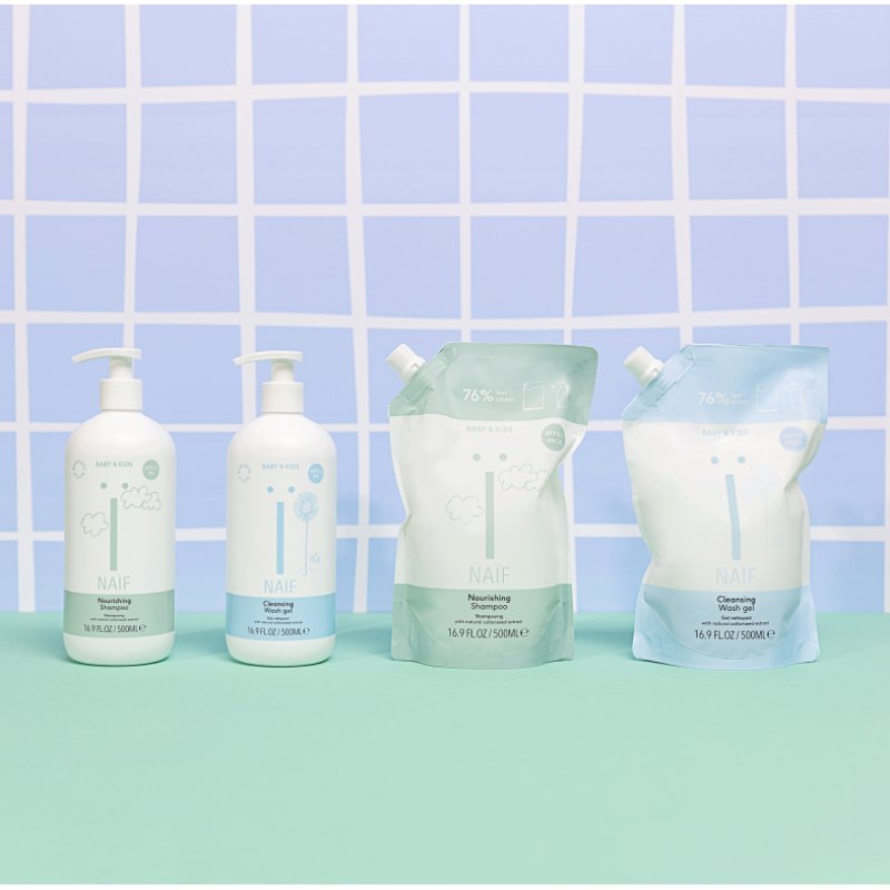 NAÏF Cleansing Washgel for Baby & Kids Refill Pack