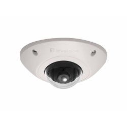 LevelOne GEMINI Fixed Dome IP Network Camera, 2-Megapixel, 802.3af PoE, Vandalproof, Indoor/Outdoor
