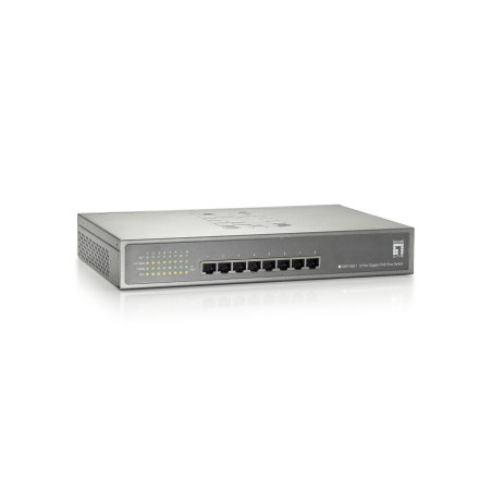 Switch 8x GE GEP-0821 123.2W 8xPoE 