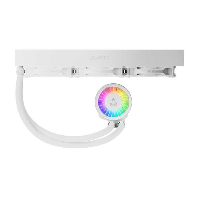 ARCTIC Liquid Freezer III Pro 360 A-RGB (White) - Multi Compatible All-in-One CPU Water Cooler with A-RGB