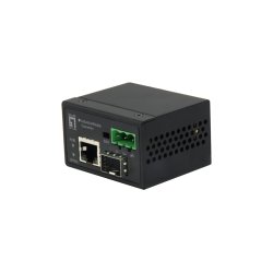 LevelOne IEC-4000 convertisseur de support réseau 100 Mbit/s Noir