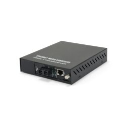 LevelOne FVM-1101 convertisseur de support réseau 100 Mbit/s 1310 nm Noir