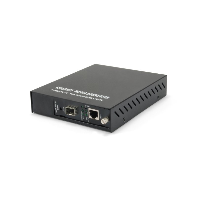 LevelOne RJ45 to SFP Managed Gigabit Media Converter