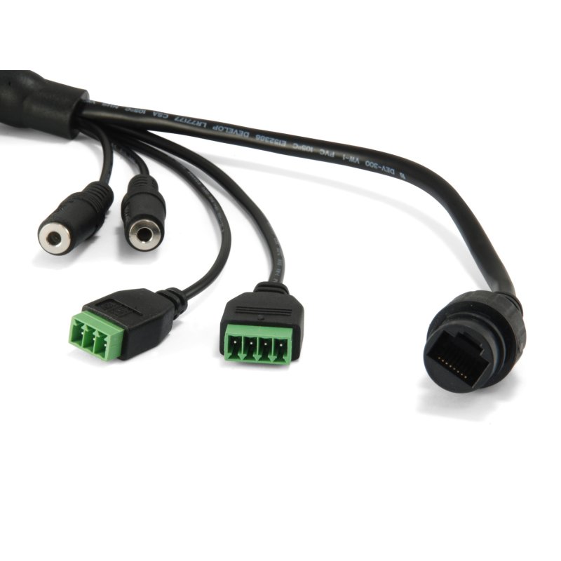 LevelOne HUBBLE Fixed Dome IP Network Camera, H.265, 3-Megapixel, 802.3af PoE, IR LEDs, Indoor/Outdoor, Vandalproof