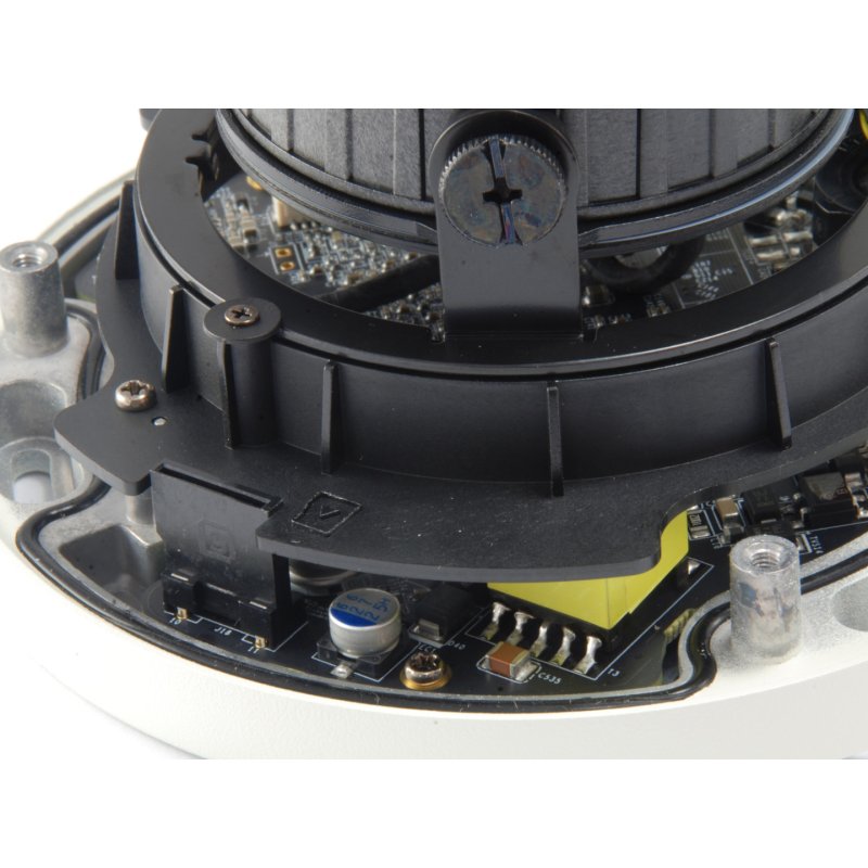 LevelOne HUBBLE Fixed Dome IP Network Camera, H.265, 3-Megapixel, 802.3af PoE, IR LEDs, Indoor/Outdoor, Vandalproof