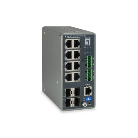 Switch 8x GE IGU-1271 4xGSFP 8xPoE