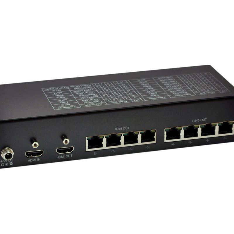 LevelOne HVE-9118T extension audio/video Émetteur AV Noir