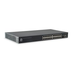 LevelOne GTL-2661 commutateur réseau Géré L2 Gigabit Ethernet (10/100/1000) Noir
