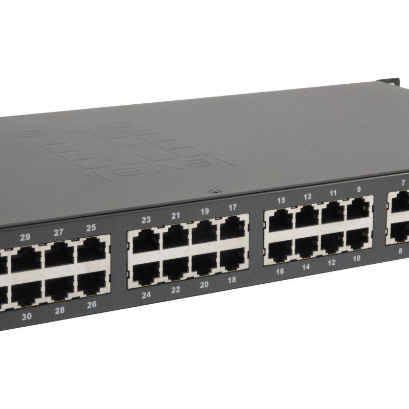 LevelOne 34-Port Fast Ethernet PoE Switch, 802.3at/af PoE, 32 PoE Outputs, 2 x Gigabit RJ45, 250W