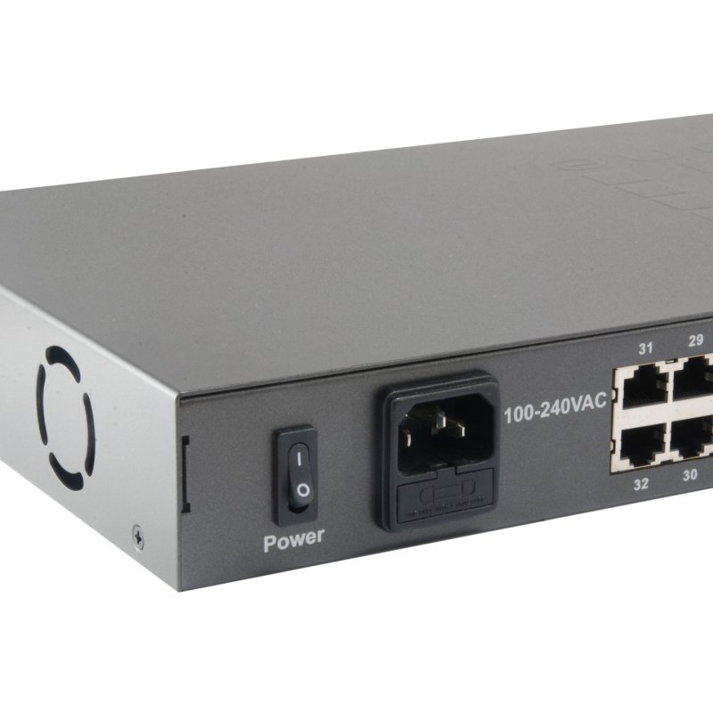 LevelOne FGP-3400W380 commutateur réseau Non-géré Fast Ethernet (10/100) Connexion Ethernet, supportant