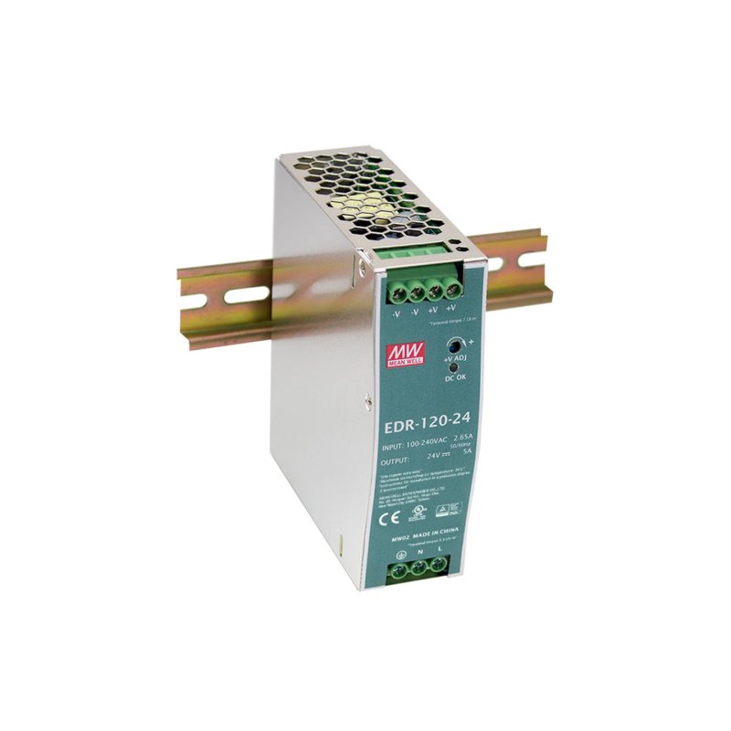 ind. Netzteil POW-4841 48VDC 120W DIN-Schiene PoE
