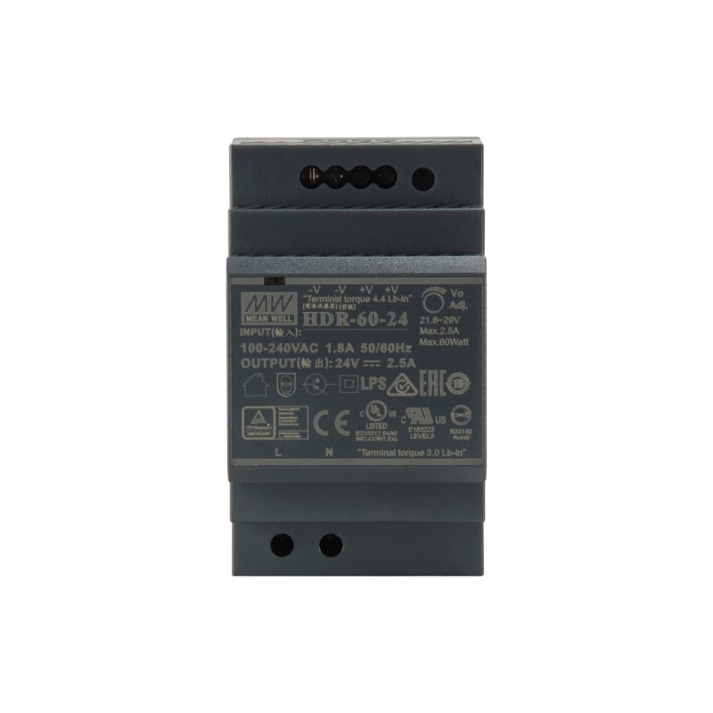 ind. Netzteil POW-2421 24VDC 60W DIN-Schiene