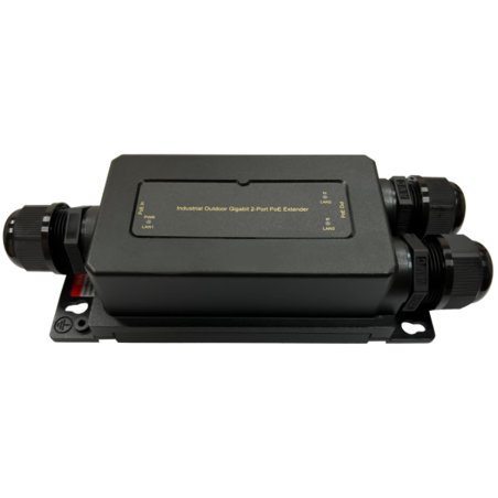 LevelOne POR-1322 prolongateur réseau Répéteur réseau Noir