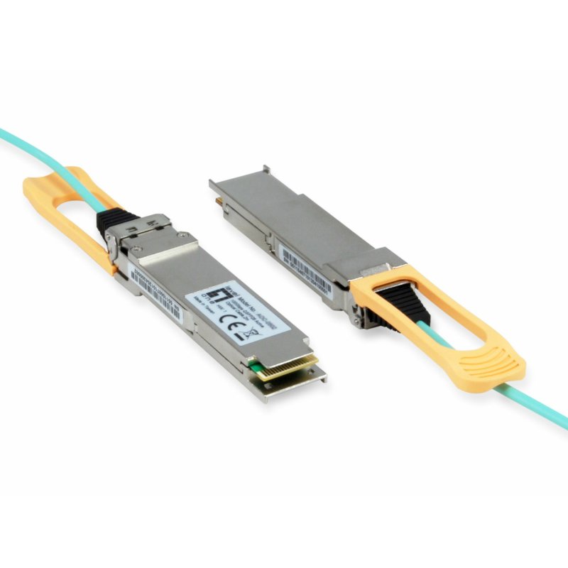 LevelOne AOC-0502 network transceiver module Fiber optic 103100 Mbit/s QSFP28 850 nm