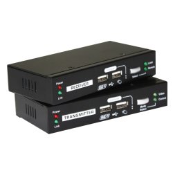 KVM Extender KVM-9036 over IP 2xUSB