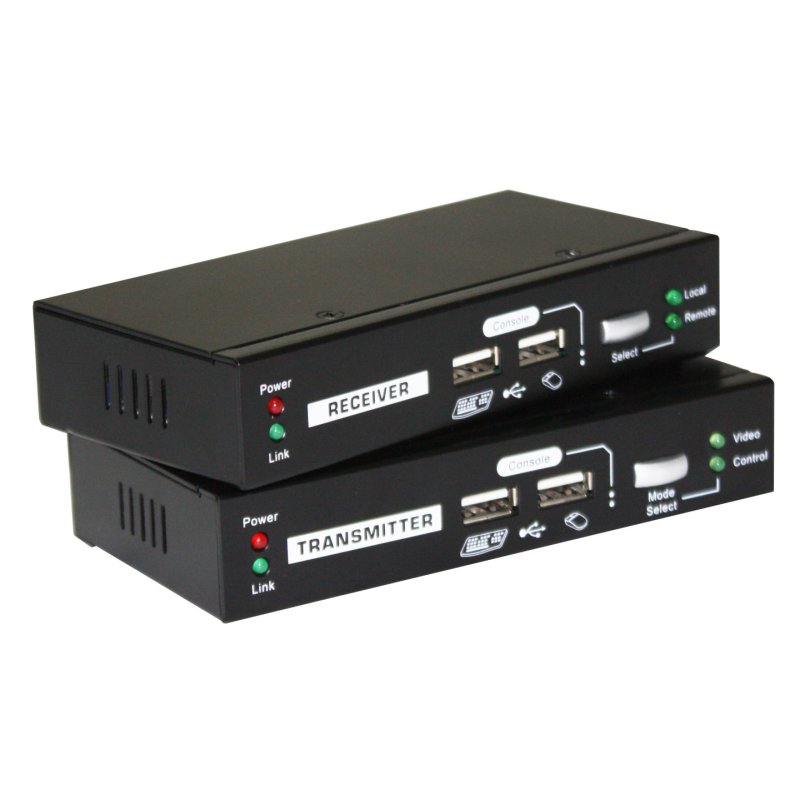 KVM Extender KVM-9036 over IP 2xUSB