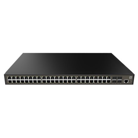 LevelOne GEL-5271 commutateur réseau Géré L2 Gigabit Ethernet (10/100/1000) 1U Noir