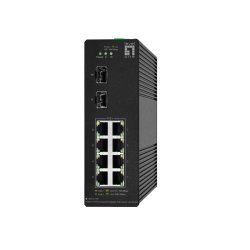 Switch 10x GE IGS-2110P 2xSFP. 8x PoE Outputs