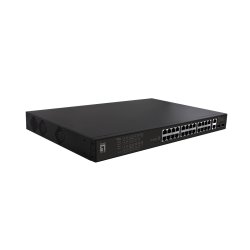LevelOne FGP-2831 commutateur réseau Non-géré Fast Ethernet (10/100) Connexion Ethernet, supportant l'alimentation