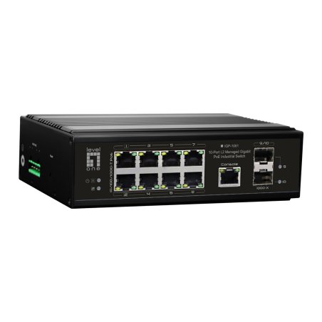 LevelOne IGP-1061 commutateur réseau Géré L2 Gigabit Ethernet (10/100/1000) Connexion Ethernet, supportant