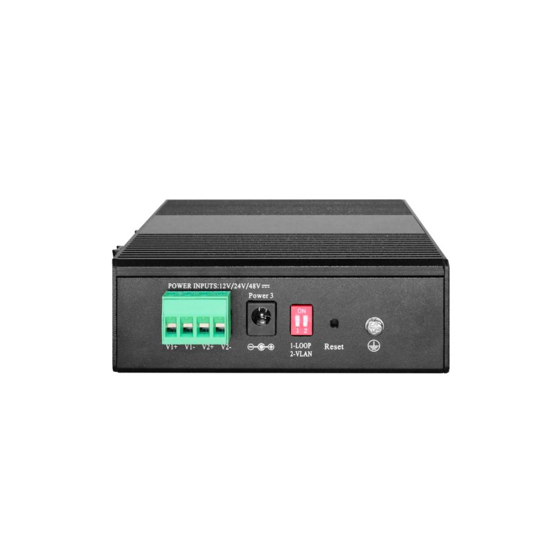 Switch 8x GE IGS-2108P 8xPoE Outputs schwarz