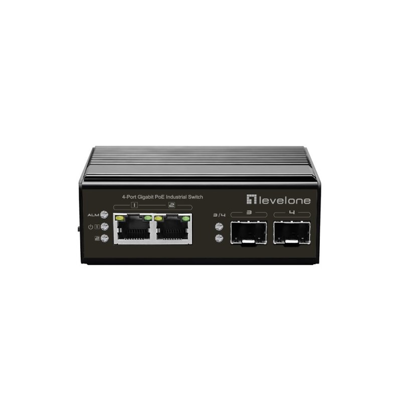 Switch 2x GE IGP-0431 2xGSFP 180W 2xPOE 