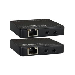 LevelOne HVE-9006 extension audio/video Émetteur et récepteur AV Noir