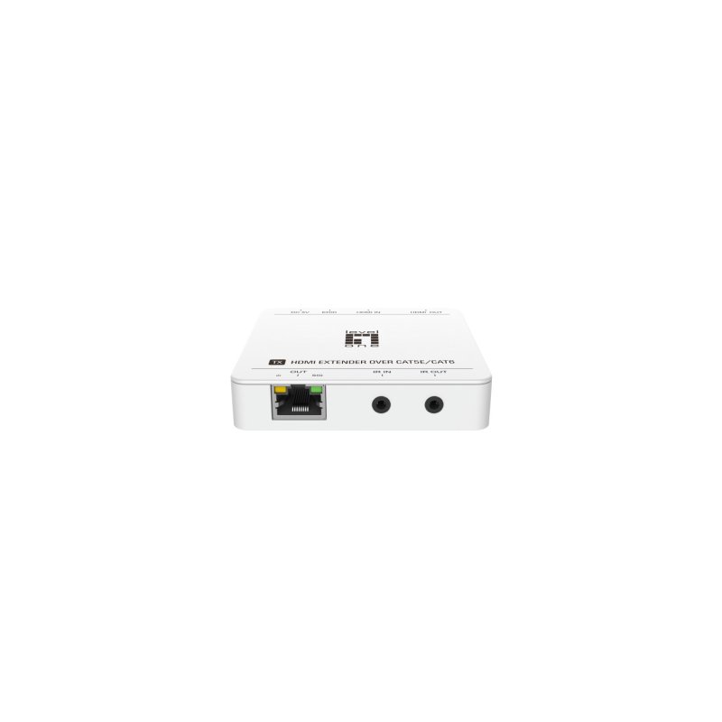 LevelOne HVE-9007 AV extender AV transmitter & receiver White