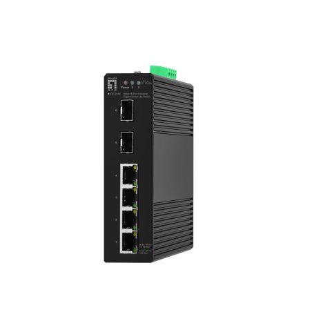 LevelOne IGS-2106 commutateur réseau Géré L2 Gigabit Ethernet (10/100/1000) Noir