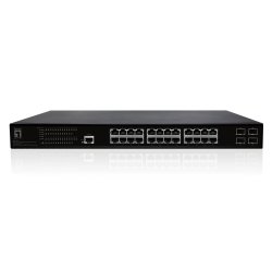 LevelOne GEP-2861 commutateur réseau Géré L2 Gigabit Ethernet (10/100/1000) Connexion Ethernet, supportant