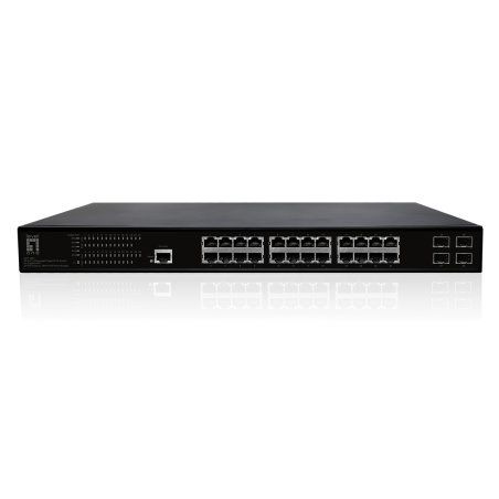 LevelOne GEP-2861 commutateur réseau Géré L2 Gigabit Ethernet (10/100/1000) Connexion Ethernet, supportant