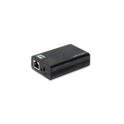 LevelOne POS-5000 séparateur voix-données Connexion Ethernet, supportant l'alimentation via ce port (PoE) Noir