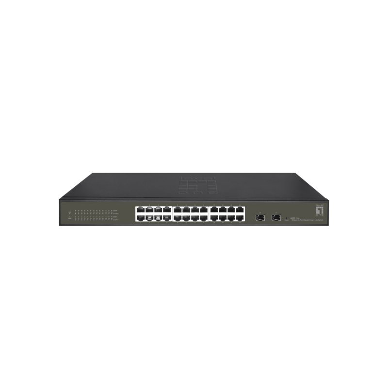 Switch 24x GE GES-2126 2xGSFP 19" Hilbert
