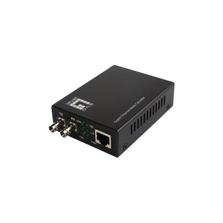 LevelOne GVT-2003 convertisseur de support réseau 1000 Mbit/s 1310 nm Monomode Noir