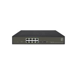 LevelOne GES-2110P commutateur réseau Géré L2 Gigabit Ethernet (10/100/1000) Connexion Ethernet, supportant