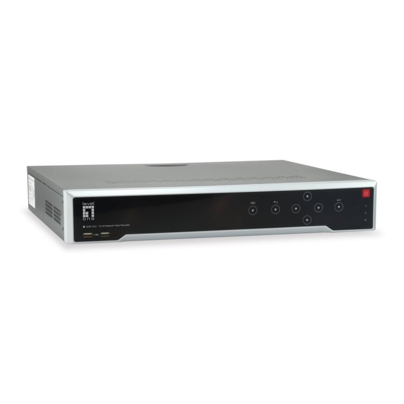LevelOne NVR-1332 4-Bay Network Video recoder, H265