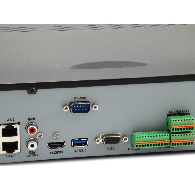 LevelOne NVR-1332 4-Bay Network Video recoder, H265