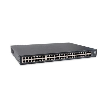 LevelOne GTU-5211 network switch Unmanaged Gigabit Ethernet (10/100/1000) Black
