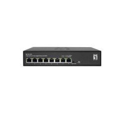 LevelOne GES-2208 commutateur réseau Géré L2 Gigabit Ethernet (10/100/1000) Noir