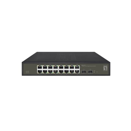 LevelOne GES-2118 commutateur réseau Géré L2 Gigabit Ethernet (10/100/1000) Noir
