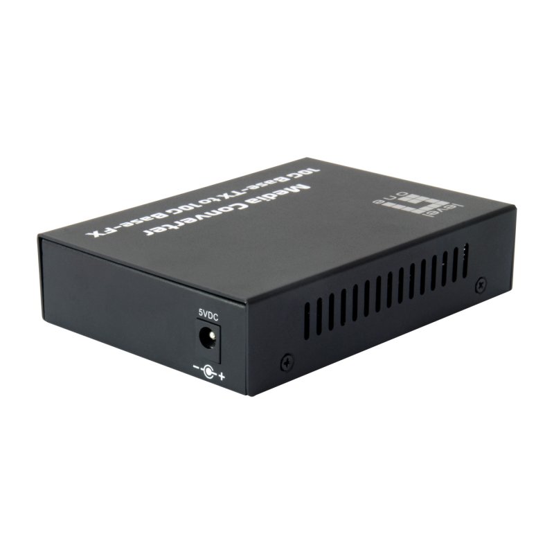 LevelOne GVT-0500 network media converter 10000 Mbit/s Black