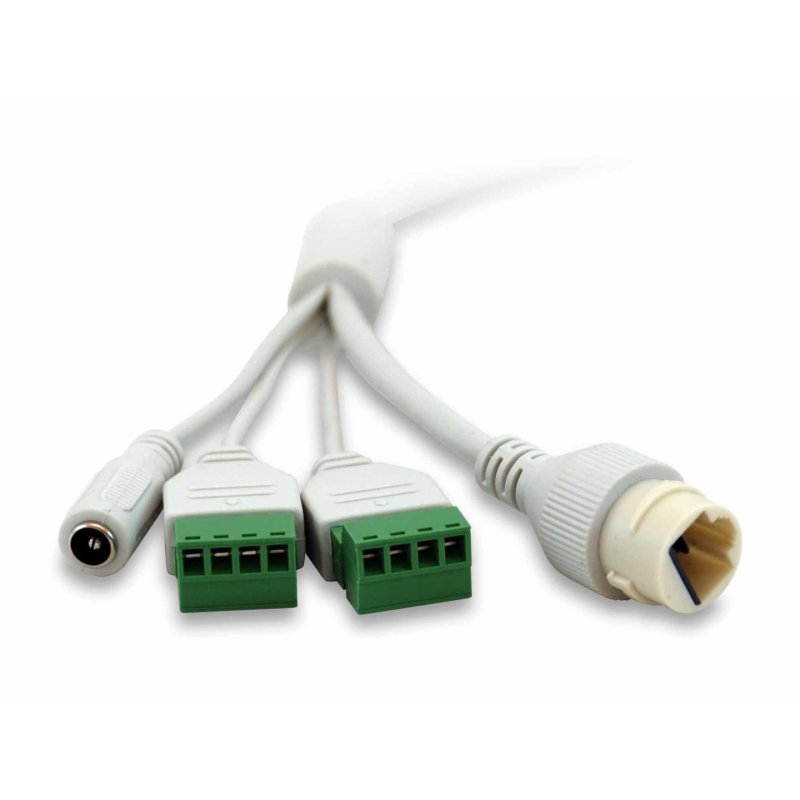 LevelOne GEMINI Fixed Dome IP Network Camera, 4-Megapixel, H.265, 802.3af PoE, IR LEDs, Indoor/Outdoor