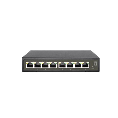 LevelOne GES-2108P commutateur réseau Géré L2 Gigabit Ethernet (10/100/1000) Connexion Ethernet, supportant