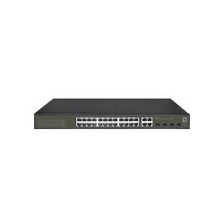 Switch 24x GE GES-2128 4xGE 4xGSFP 19" Hilbert