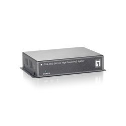 LevelOne Fast Ethernet High Power PoE Splitter, 24V AC Output