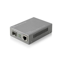 LevelOne RJ45 to SFP Managed Fast Ethernet Media Converter