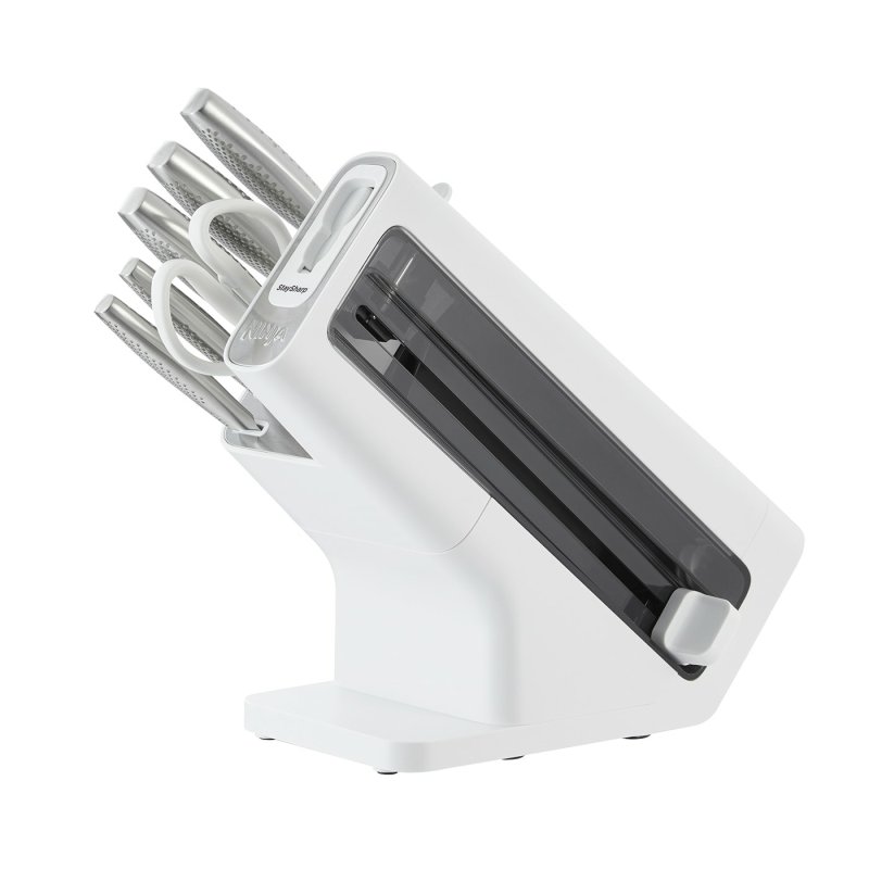 Ninja K62006EUWH StaySharp Messerblock mit Schärfer