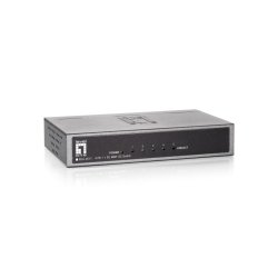 LevelOne FEU-0511 commutateur réseau Fast Ethernet (10/100) Noir, Gris